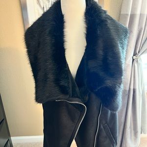 Bar III Faux Fur Vest